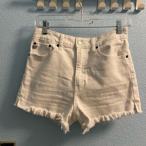 White shorts